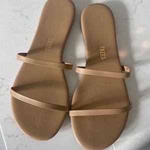 Nude Matte Gemma Sandals